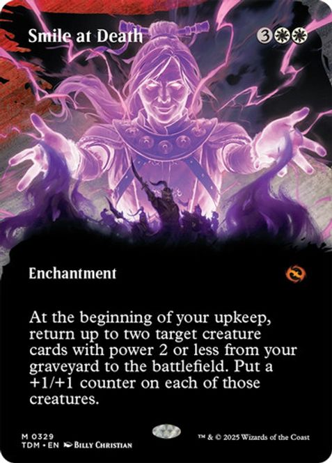 Hovedbilde Smile at Death (Borderless)